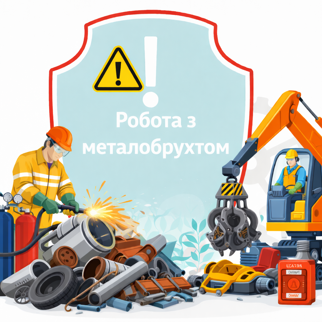 Навчання при роботі з металобрухтом